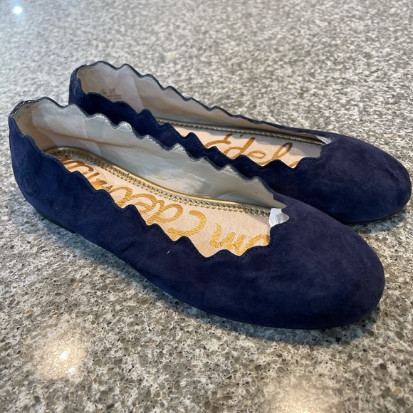 Sam Edelman scalloped ballet flats like new - Picture 3 of 4